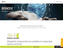 Tablet Screenshot of bisnode.hr