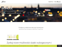 Tablet Screenshot of bisnode.pl