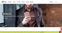 Desktop Screenshot of bisnode.cz